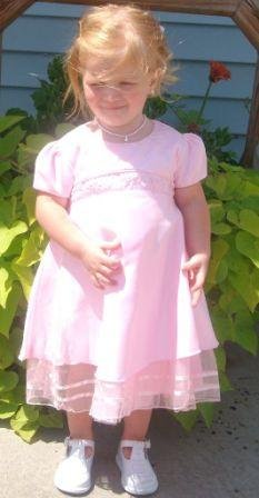pink baby dress
